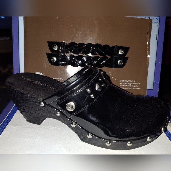 Women's Lindsay Phillips clogs size 8 - Picture 1 of 15